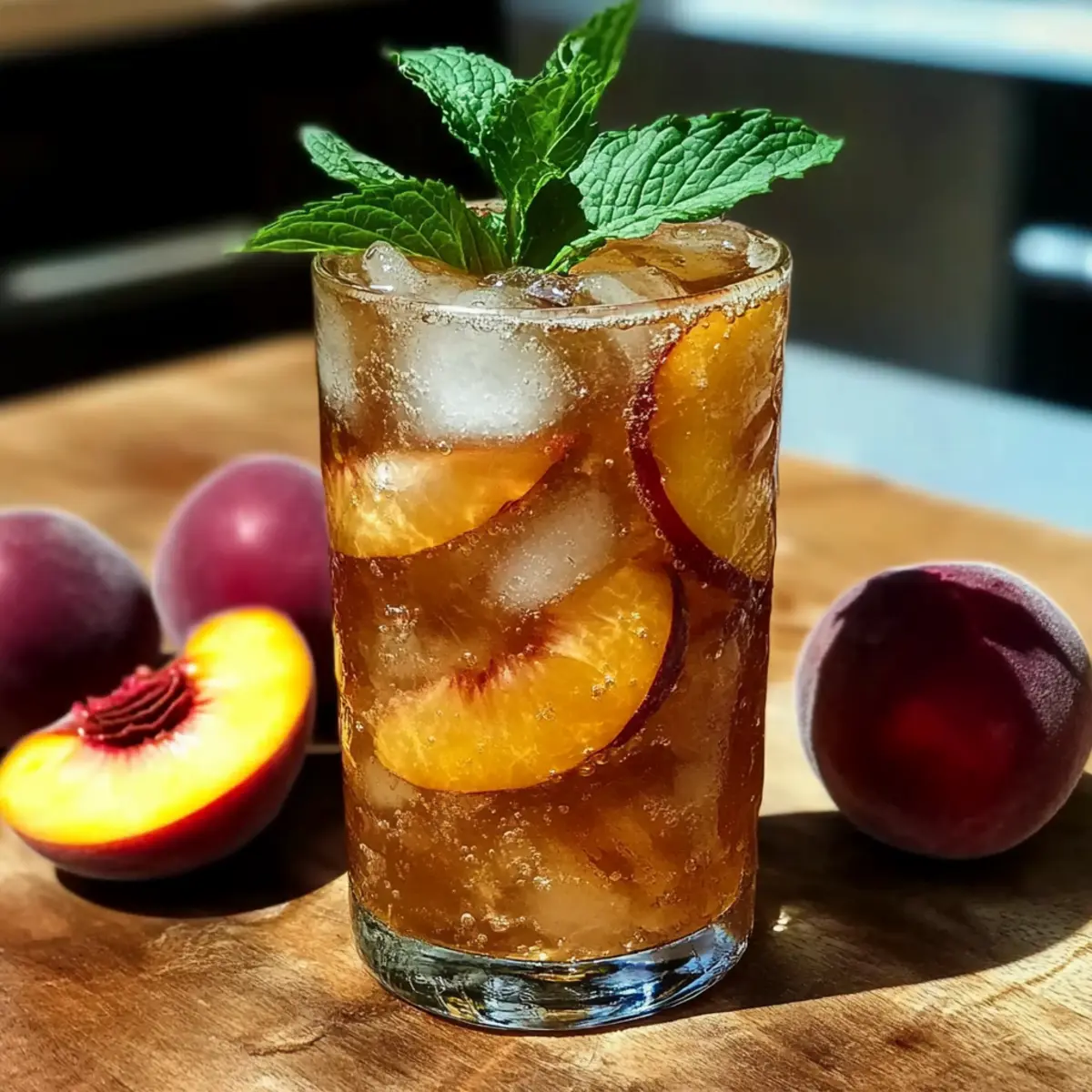Peach Iced Tea Southern Style Recipe