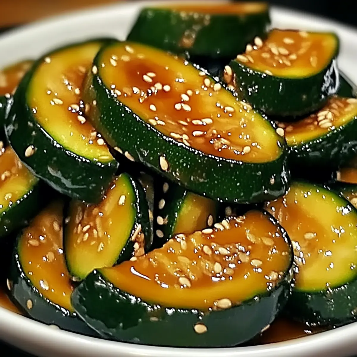 Tasty Asian Zucchini Side
