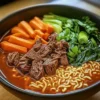 slow Cooker Beef Ramen Noodles