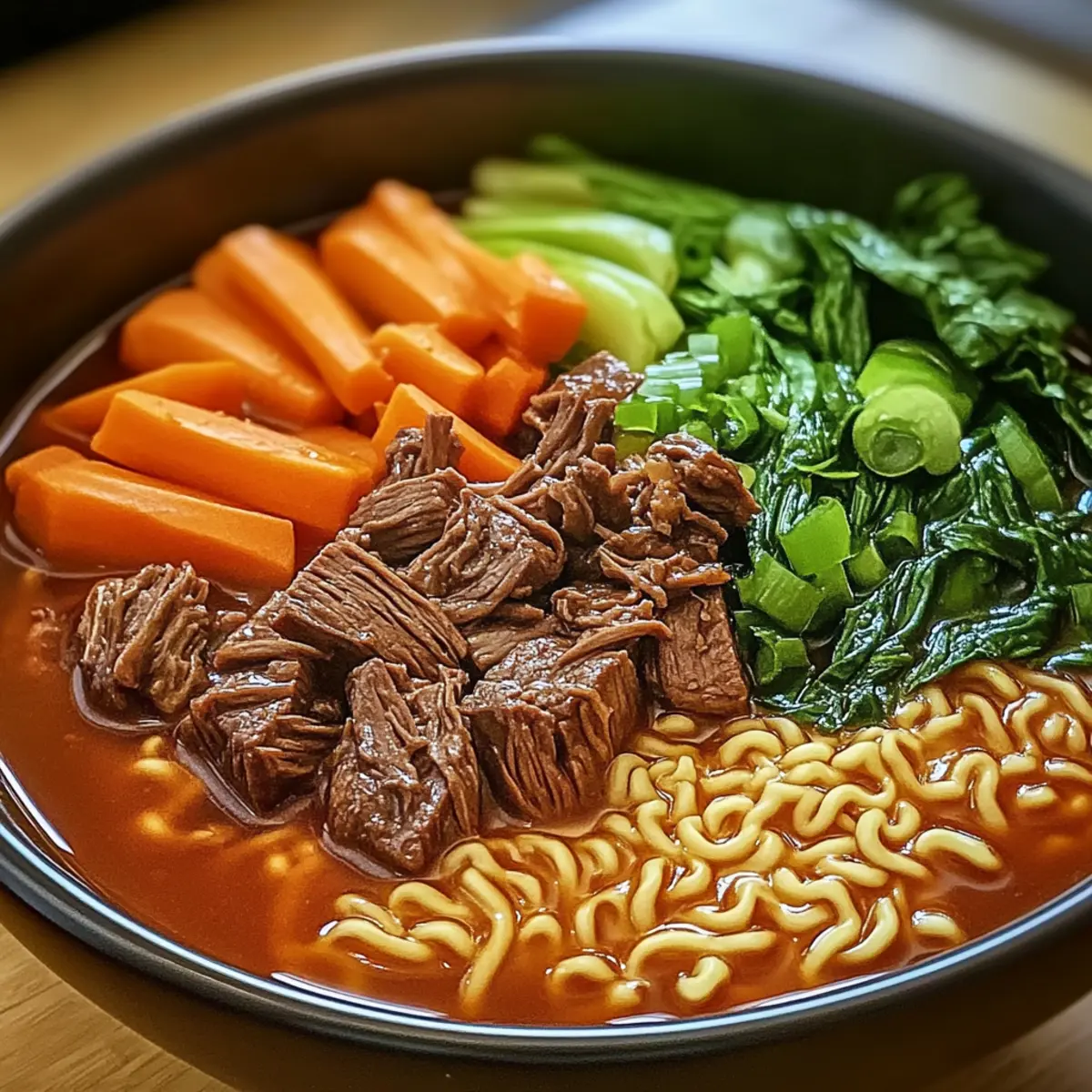 Savory Slow Cooker Beef Ramen Noodles for Cozy Nights 5 slow Cooker Beef Ramen Noodles