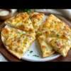 Air Fryer Cheesy Tortilla Garlic Bread
