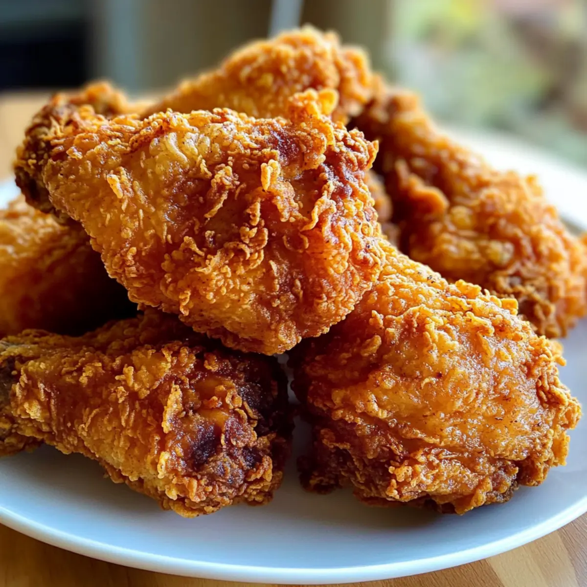 Crispy Juicy Fried Chicken