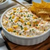 Creamy Banana Pepper Buffalo Chicken Dip