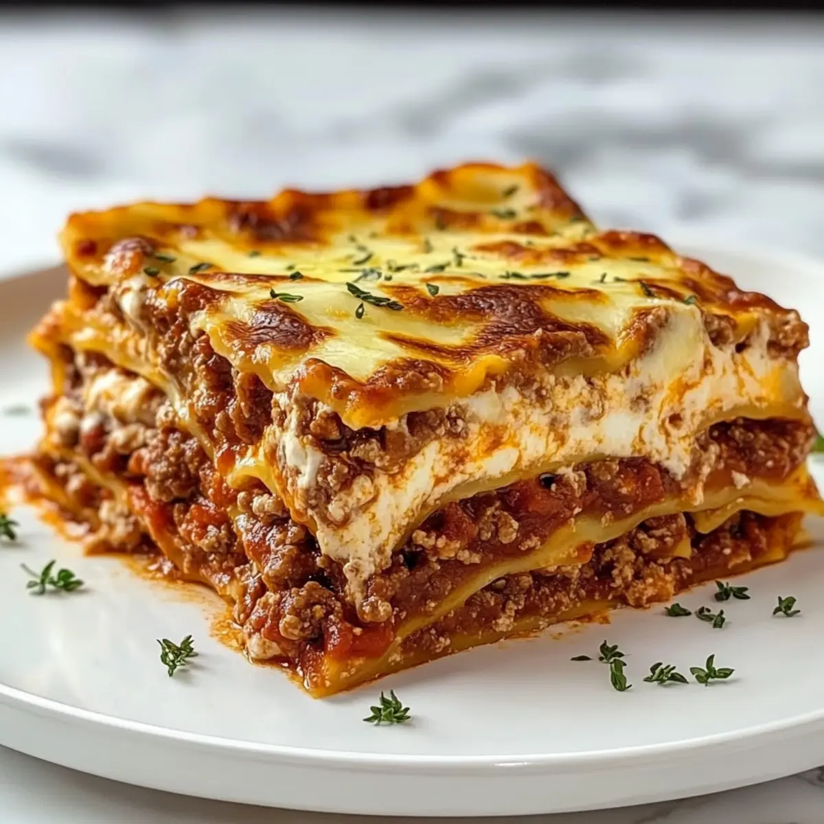 classic Homemade Lasagna
