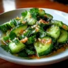 Delicious Garlic Cucumber Salad