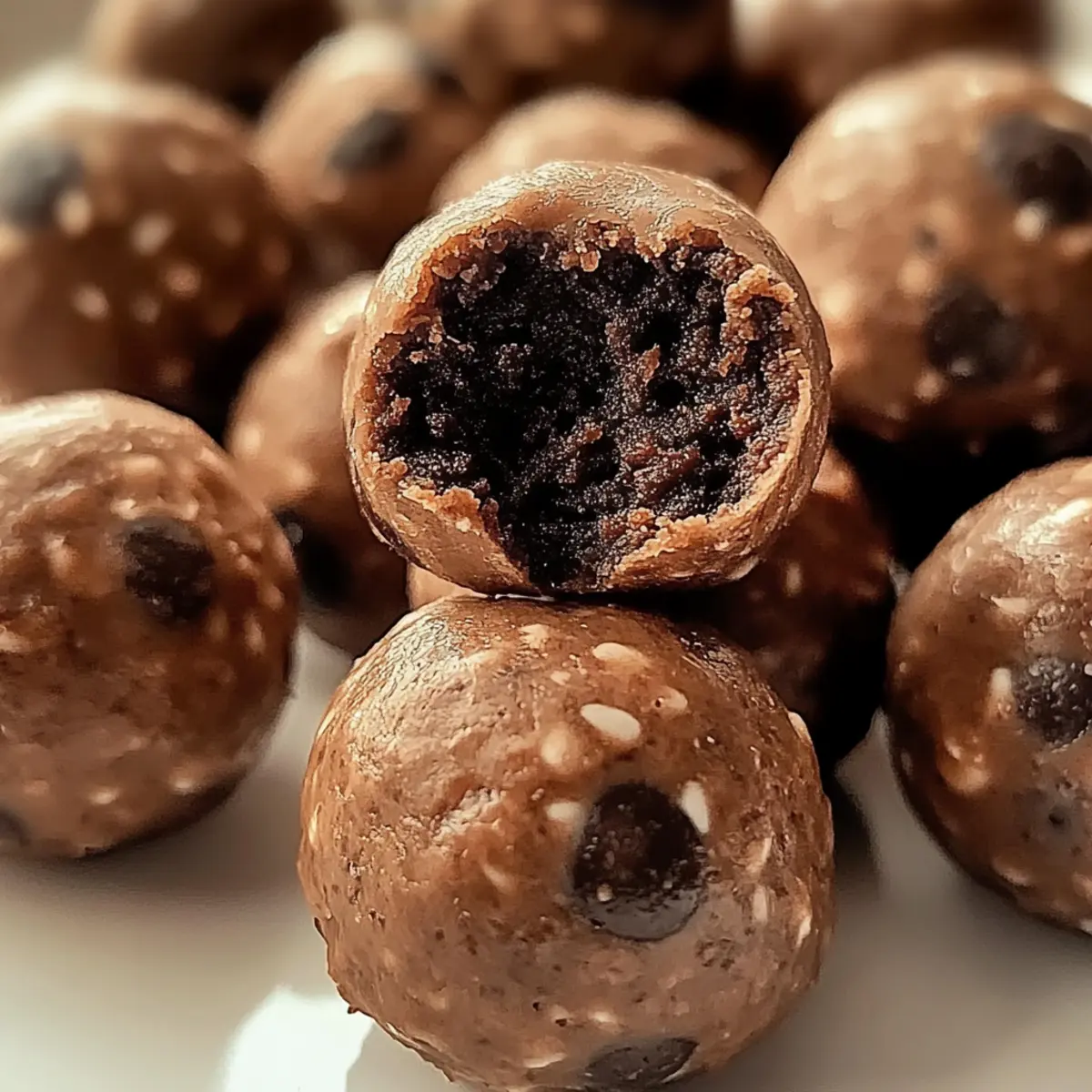 Easy Brownie Protein Balls