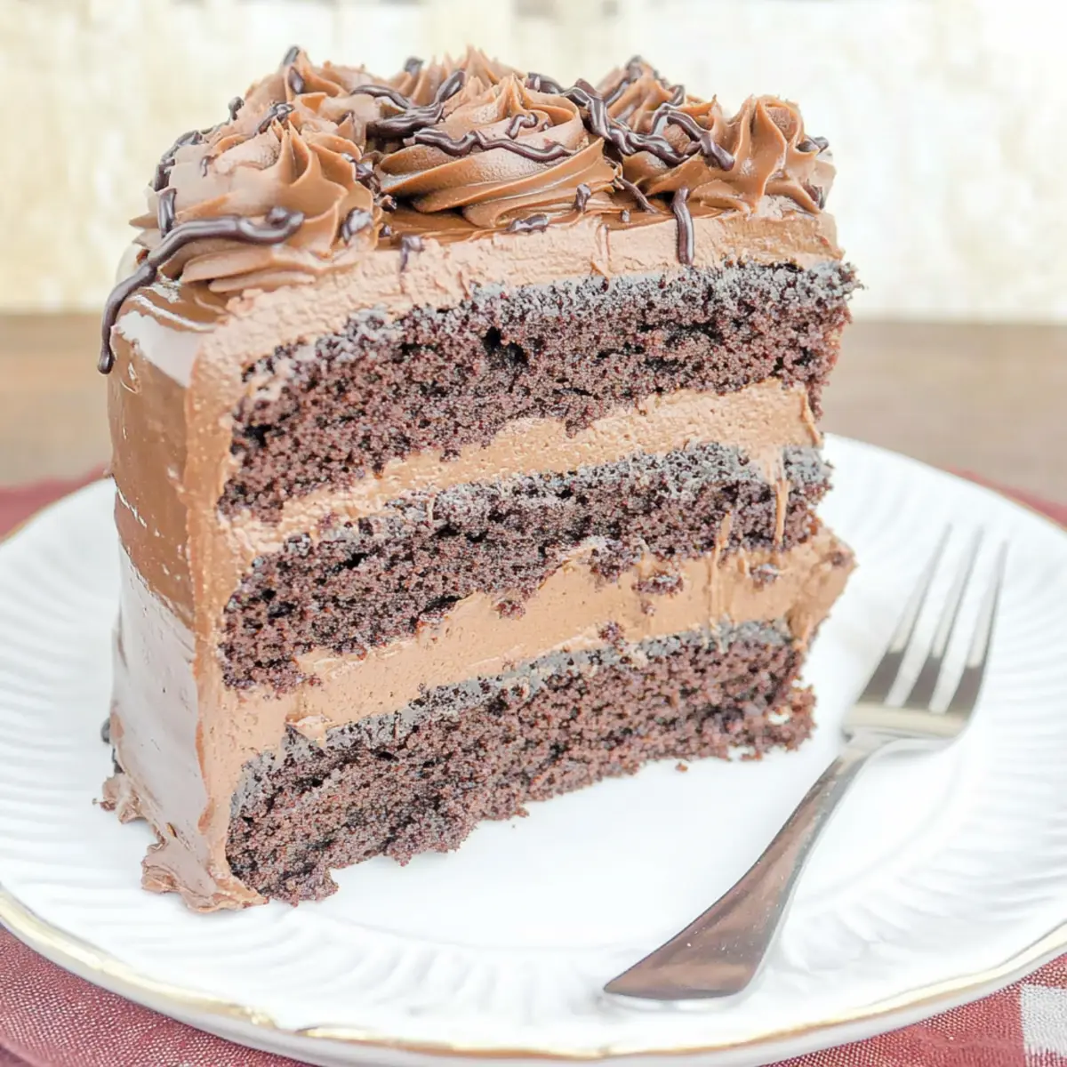 Death By Chocolate Cake