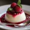 Panna Cotta with Berry Sauce