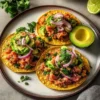 Spicy Tuna and Avocado Tostadas