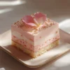 Vanilla Bean & Rose Entremet Cake
