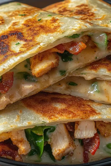 Crispy Chicken Bacon Ranch Wraps