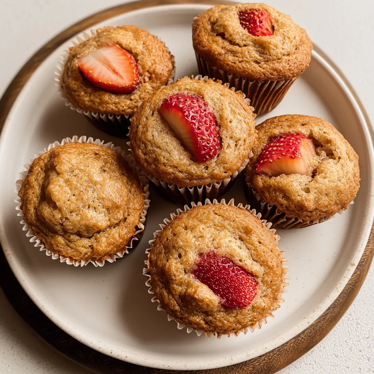 Gluten-Free Strawberry Muffins