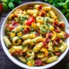 Corn Pasta Salad with Bacon