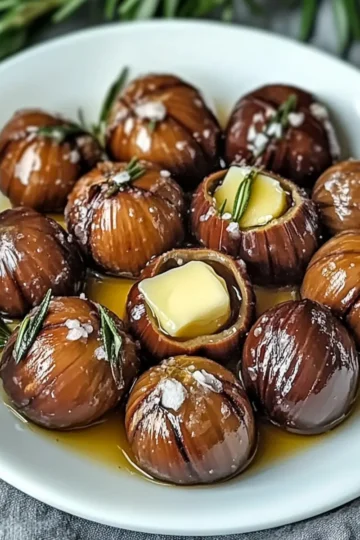 Roasted Chestnuts with Butter and Rosemary
