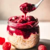 Raspberry Overnight Oats