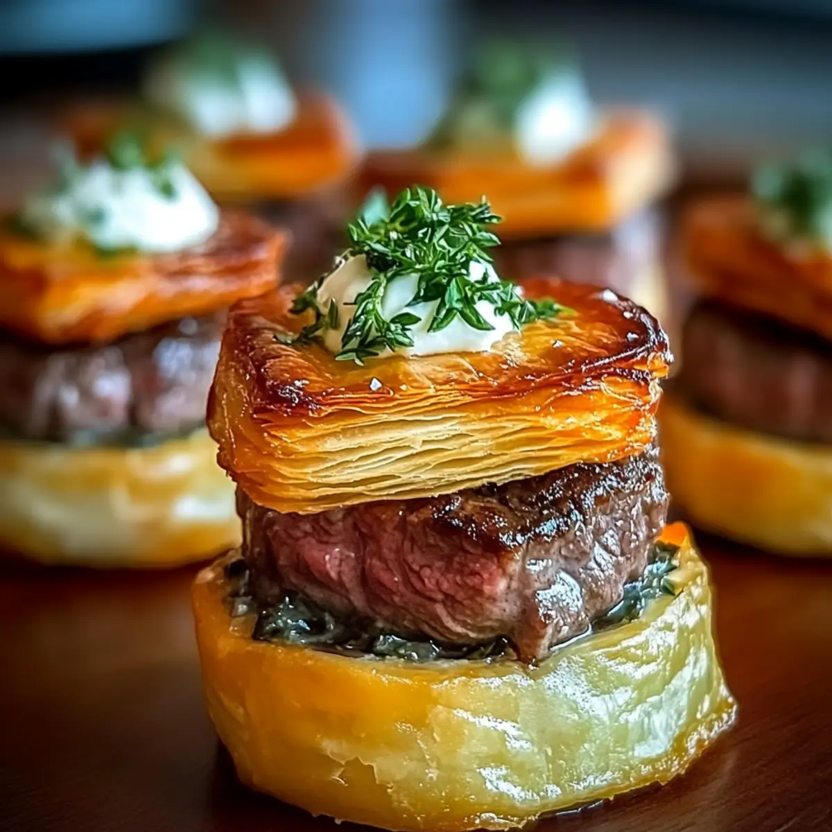 Mini Beef Wellington Bites