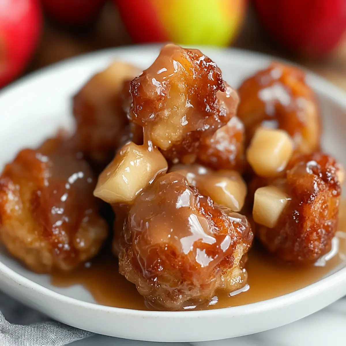 Apple Fritter Bites