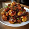 Sticky Honey Garlic Cauliflower
