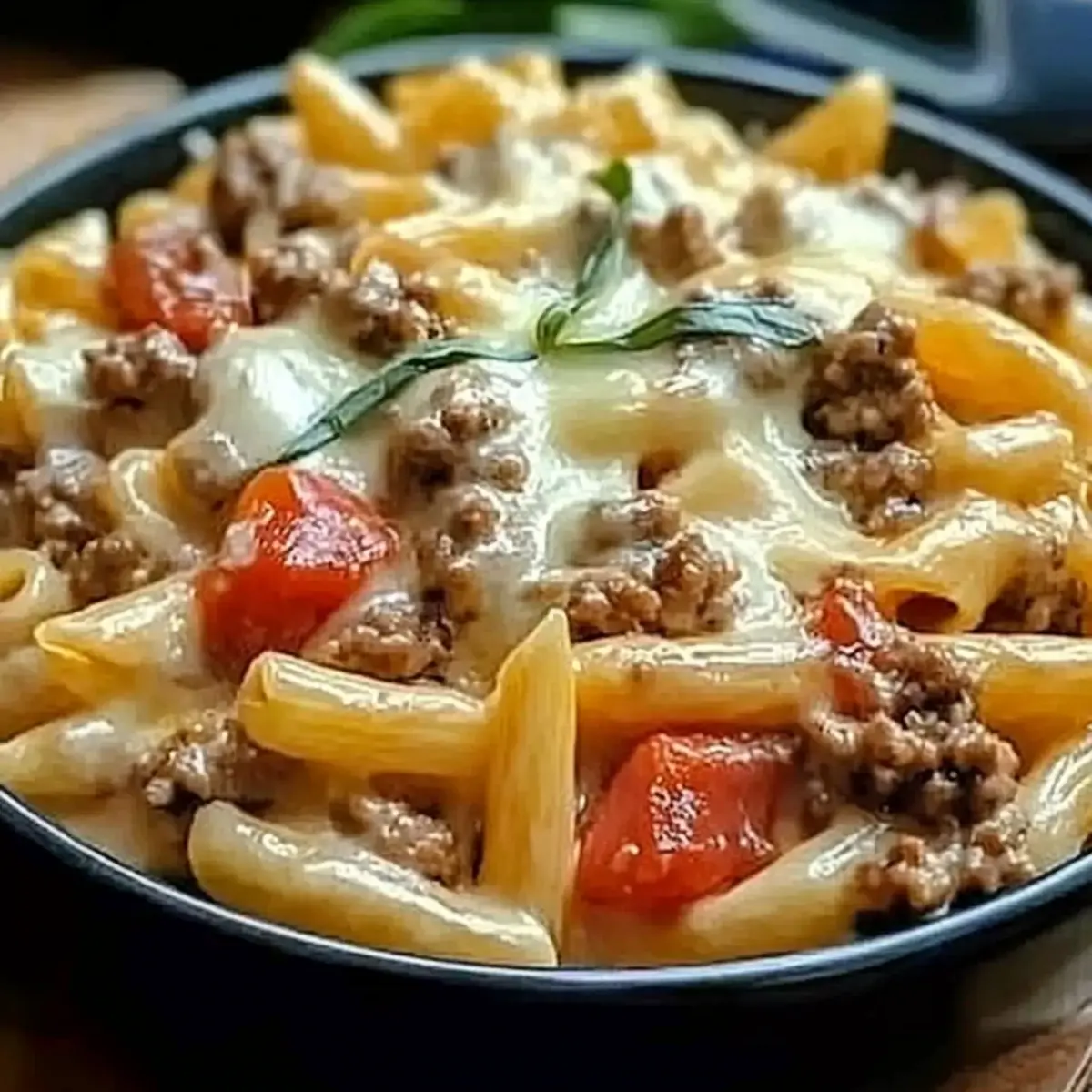 Rotel Pasta with Ground Beef