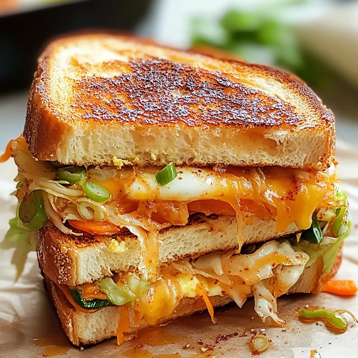 Breakfast Delight Korean Street Toast