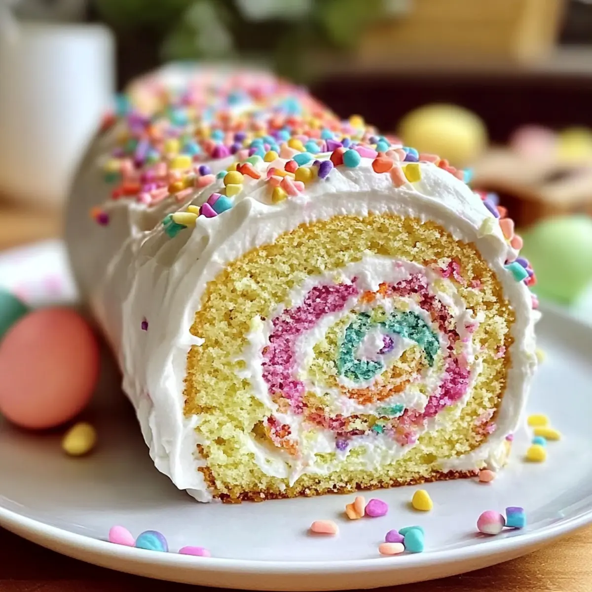 Easter Cake Roll