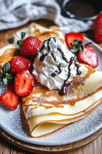Irresistible Japanese Sweet Crepes