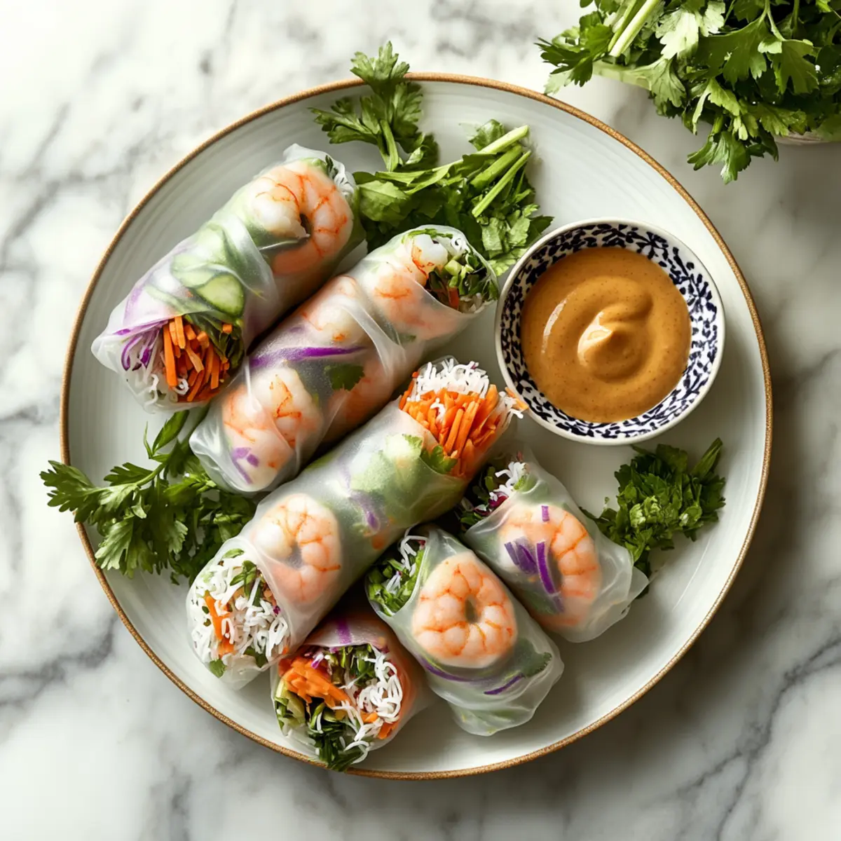 Fresh Shrimp Spring Rolls with Peanut Sauce Bliss 3 12117a8e 5589 4323 9e70