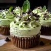 St. Patrick’s Lucky Mint Chip Mousse Cups