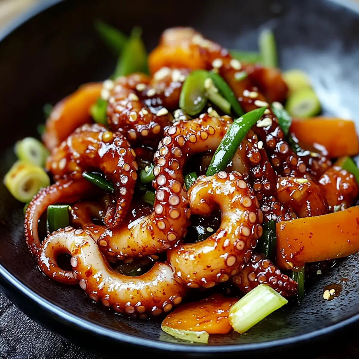 Korean-Style Baby Octopus Stir-Fry