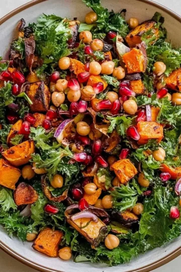 Air Fryer Roasted Vegetable Salad