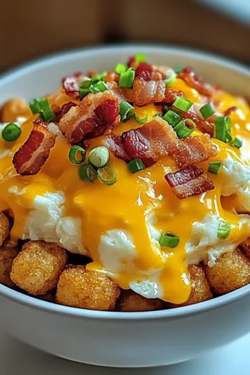 Tater Tot Breakfast Bowl