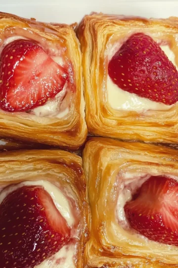 Easy Strawberry Cream Cheese Danish