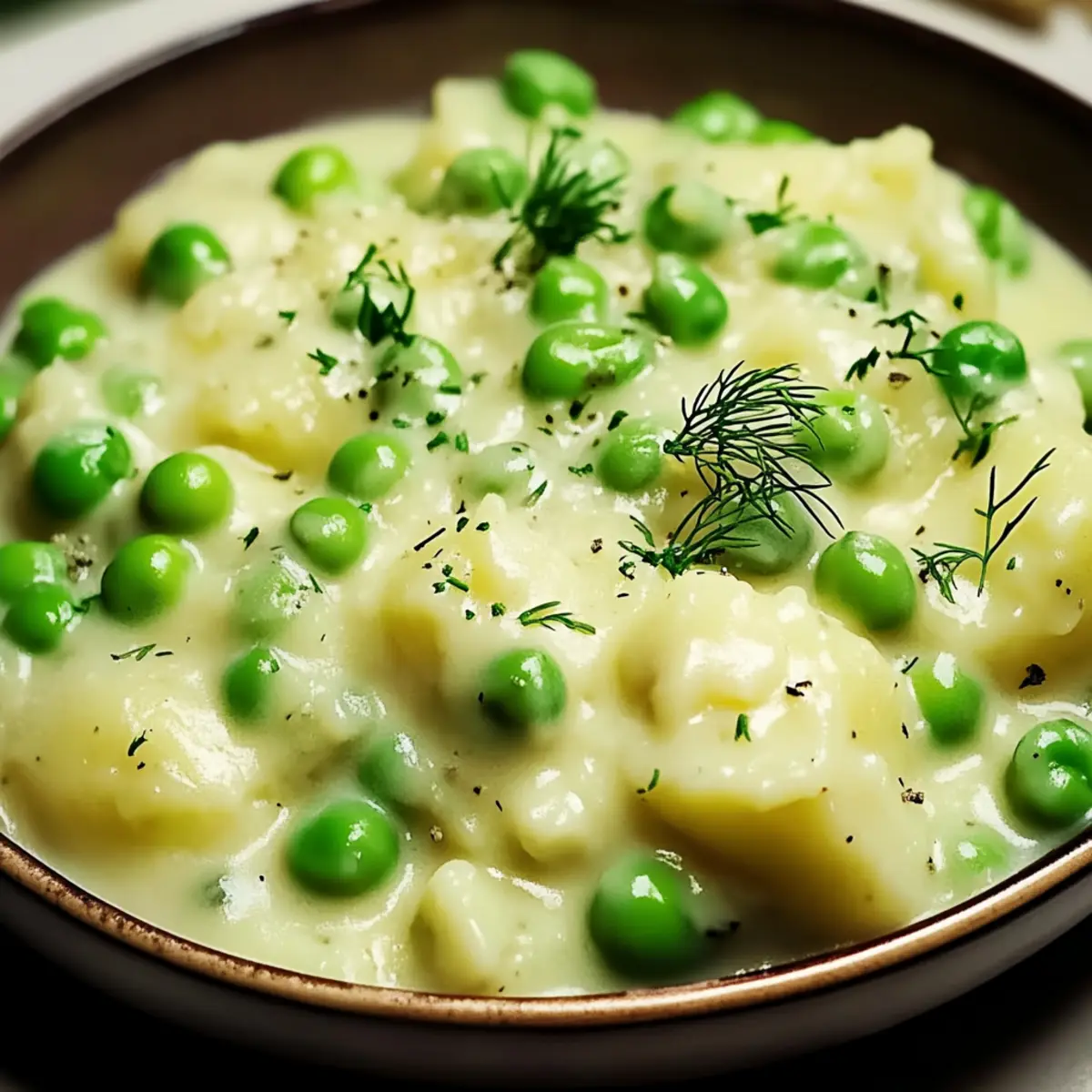 Creamed Spring Peas and Potatoes