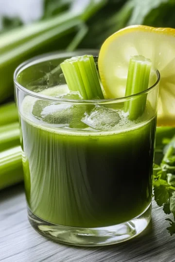 Cucumber, Celery & Green Apple Juice