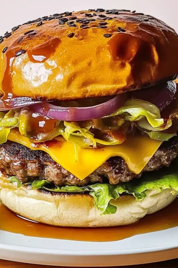 Savory Roasted Cabbage Burgers