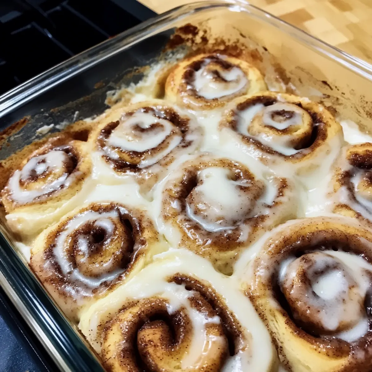 Easy Cinnamon Roll Casserole