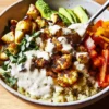 Halal Cart-Style Cauliflower Bowl