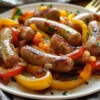 Sheet Pan Sausage and Peppers