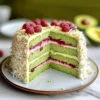 Avocado Lime Coconut Cake
