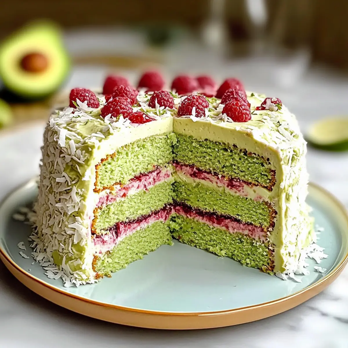 Tropical Avocado Lime Coconut Cake That's Guilt-Free Bliss 2 c51f1306 fbd5 41aa 9fde ecc5eb988753 2 sbya52