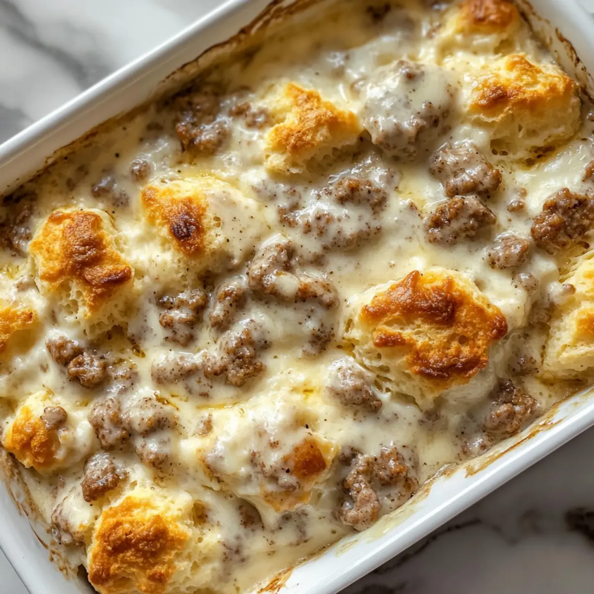 Comforting Biscuits and Gravy Casserole for Family Mornings 3 d7ad55ba fa15 4e63 a026 d464bb62d296 3 otjb2r