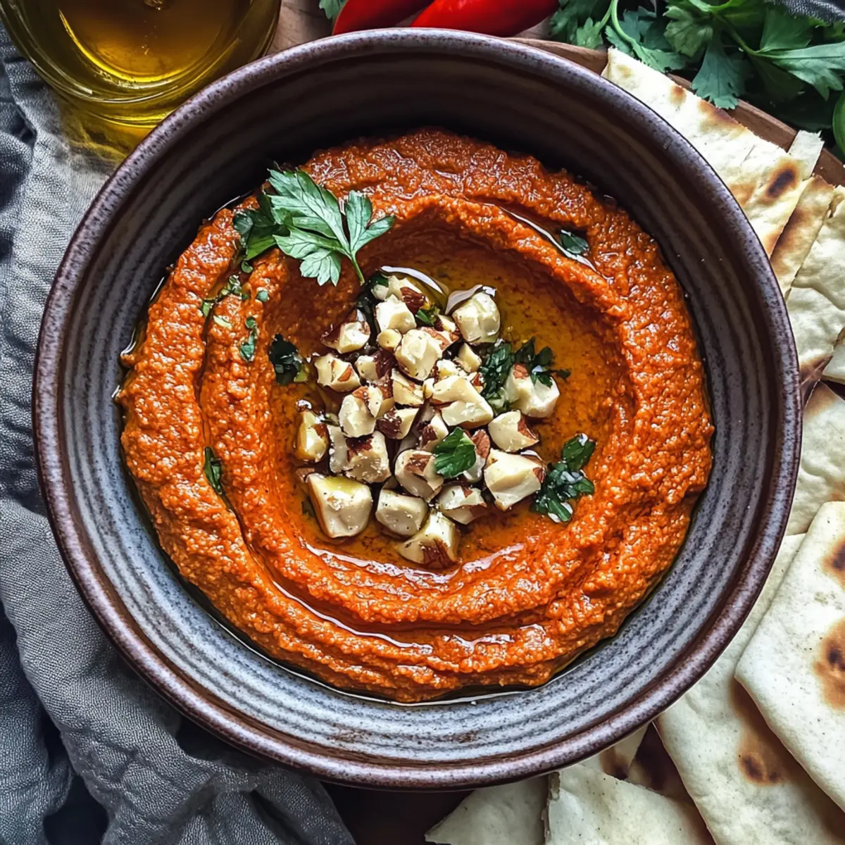 Irresistible Red Pepper Dip