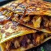 Hot Honey BBQ Chicken Quesadillas