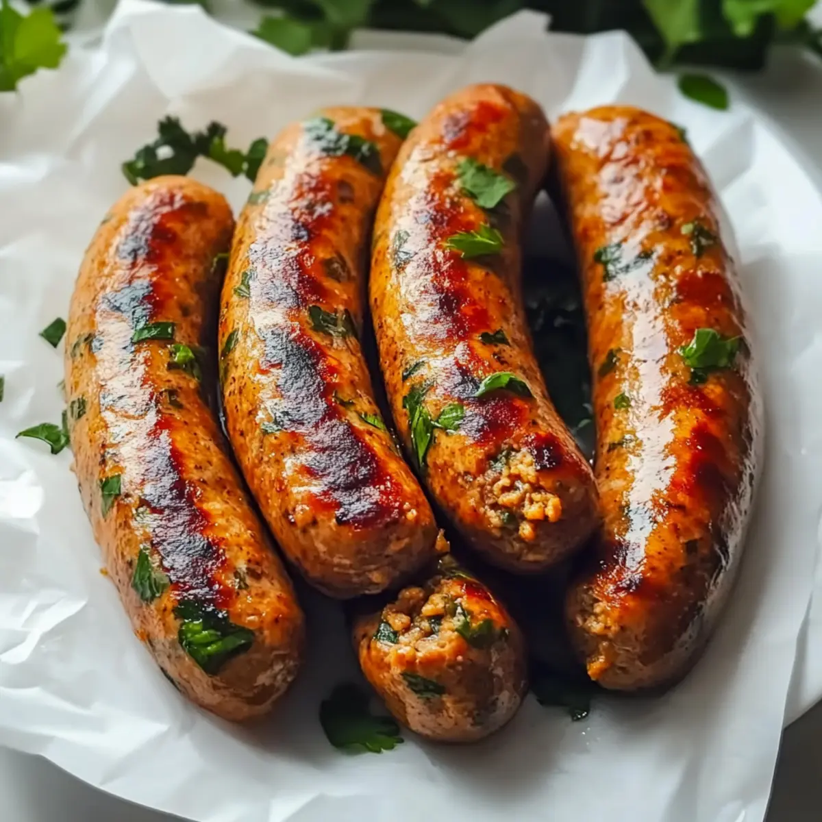 Homemade Vegan Sausage