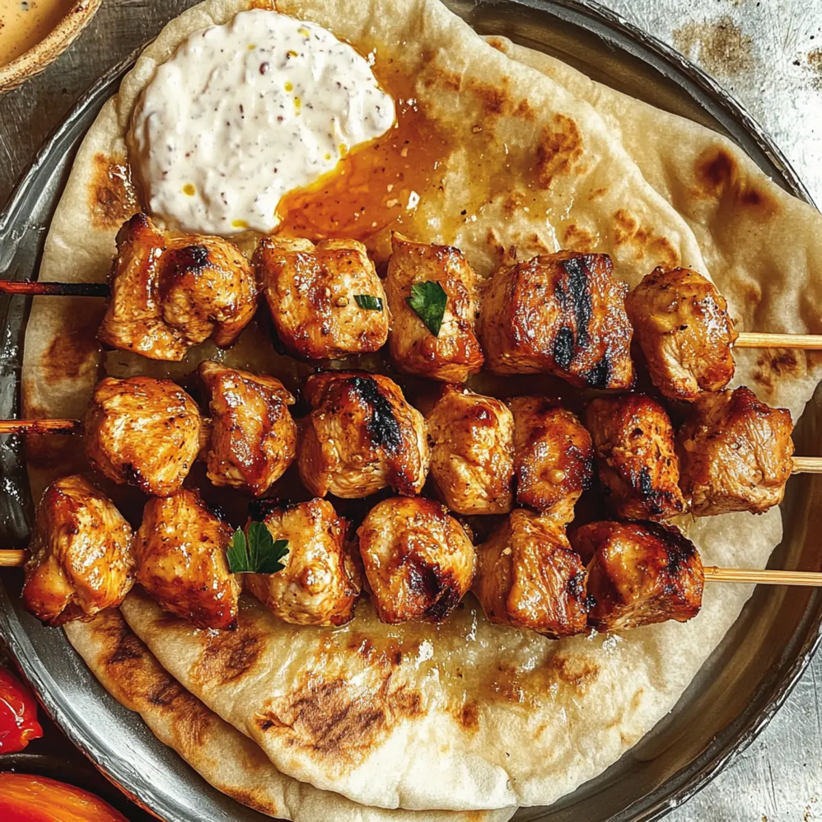 Grilled Chicken Skewers