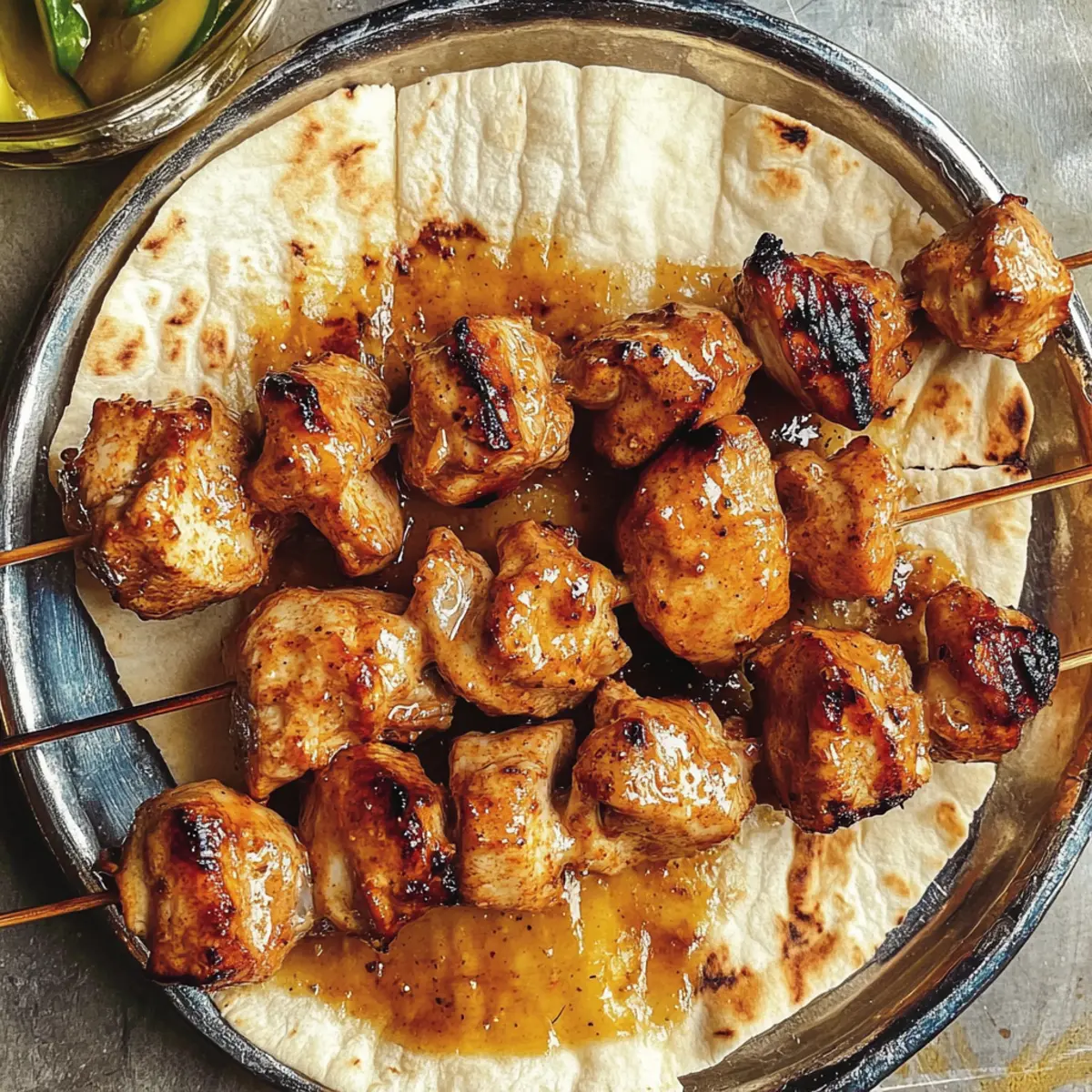 Grilled Chicken Skewers