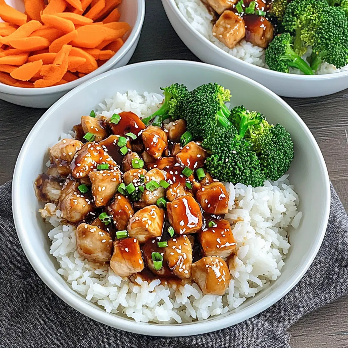 Teriyaki Chicken Bowls
