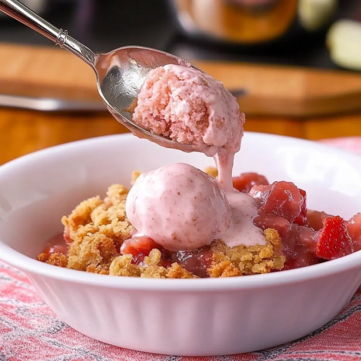 Rhubarb Crisp