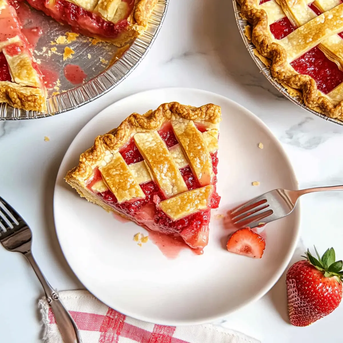 Strawberry Rhubarb Pie
