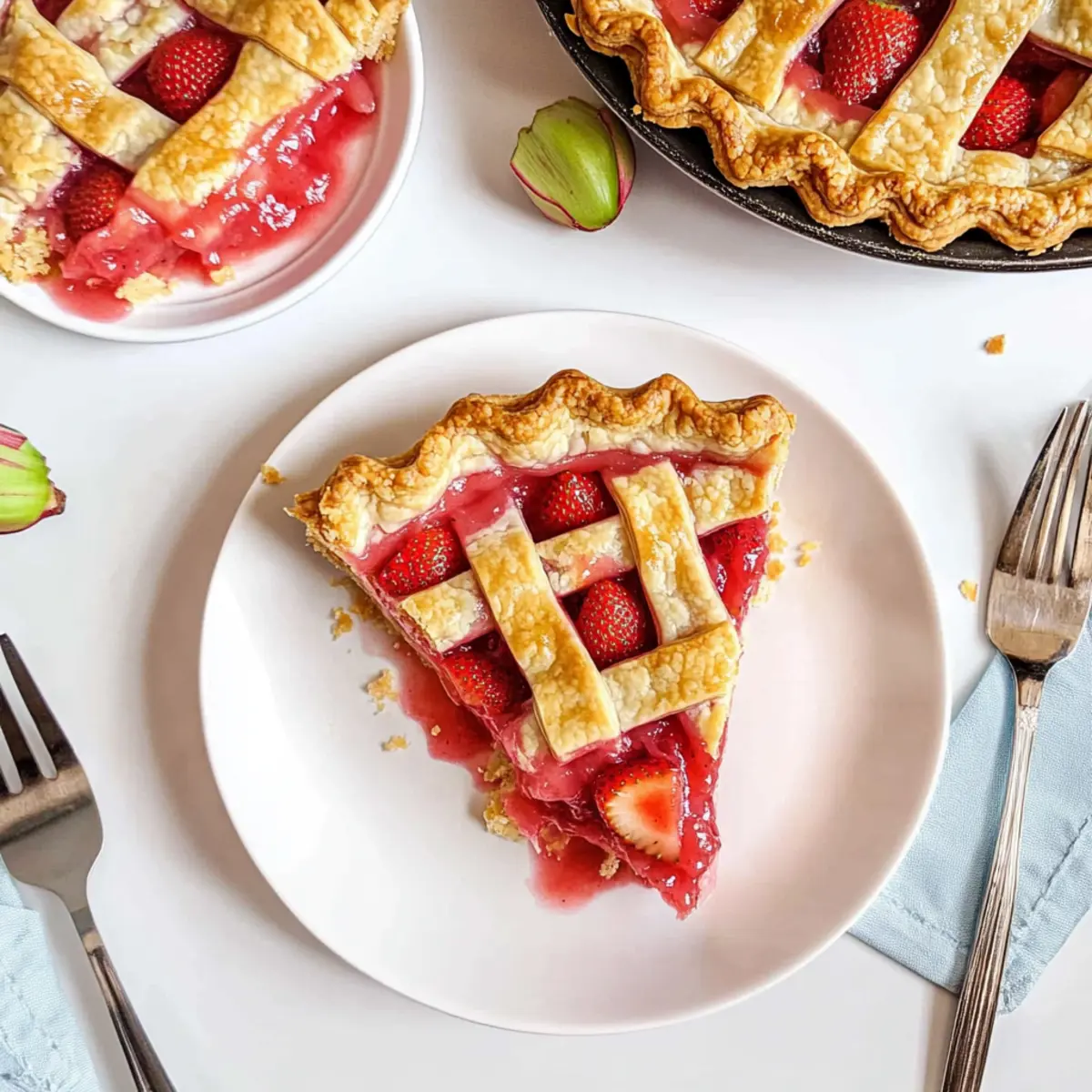 Strawberry Rhubarb Pie